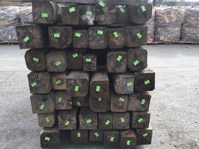 Balken grenenhout (45x) - afbeelding 8 van  9