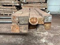 Balken in teak hout (10x) - afbeelding 6 van  6