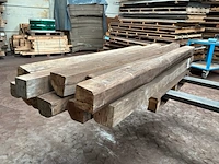 Balken in teak hout (12x)