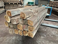 Balken in teak hout (20x)