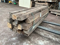 Balken in teak hout (22x)