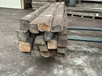 Balken in teak hout (22x) - afbeelding 2 van  6