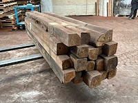 Balken in teak hout (22x) - afbeelding 6 van  6