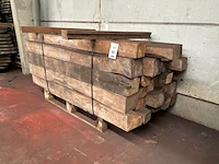 Balken in teak hout (32x)
