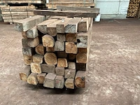 Balken in teak hout (37x) - afbeelding 6 van  6