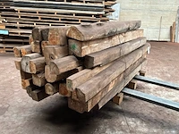 Balken in teak hout (38x)