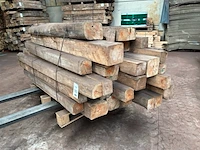 Balken in teak hout (38x) - afbeelding 6 van  6