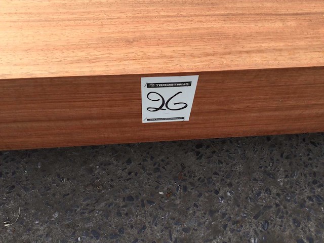 Balken padouck 2750 x 200 x 200 mm ( 2 x ) - afbeelding 7 van  7