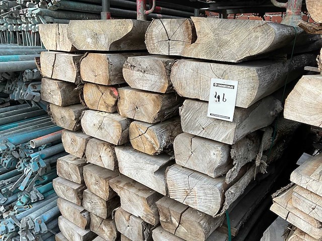 Balken teak - afbeelding 2 van  10