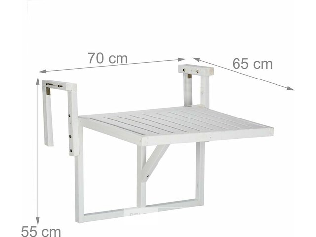 Balkontafel - hangend - afbeelding 4 van  6