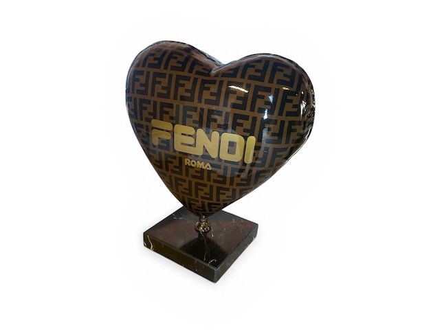 Balloon heart fendi tribute - naor - cobra art editie - afbeelding 2 van  5