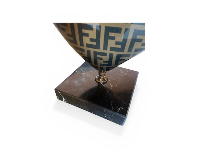 Balloon heart fendi tribute - naor - cobra art editie - afbeelding 3 van  5