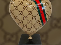 Balloon heart gucci tribute - naor - cobra art editie - afbeelding 3 van  4