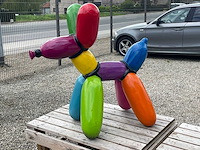 Balloondog h100cm multicolor - afbeelding 1 van  2