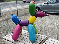 Balloondog h100cm multicolor - afbeelding 2 van  2
