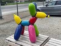 Balloondog h100cm multicolor - afbeelding 2 van  2
