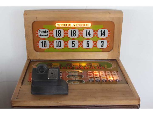 Bally - 1939 - jumbo parade - speelautomaat - afbeelding 1 van  9
