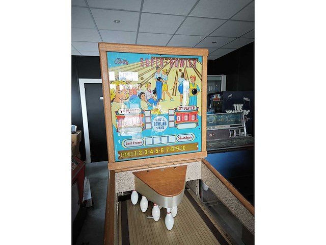 Bally - 1958 - super bowler - bowlingautomaat - afbeelding 3 van  22