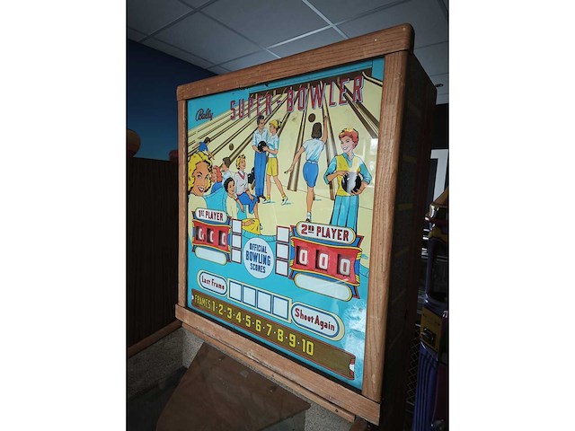 Bally - 1958 - super bowler - bowlingautomaat - afbeelding 4 van  22