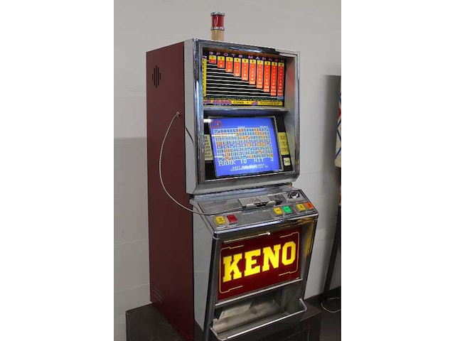 Bally - 1994 - 5000 plus - keno - bingo automaat - afbeelding 4 van  7