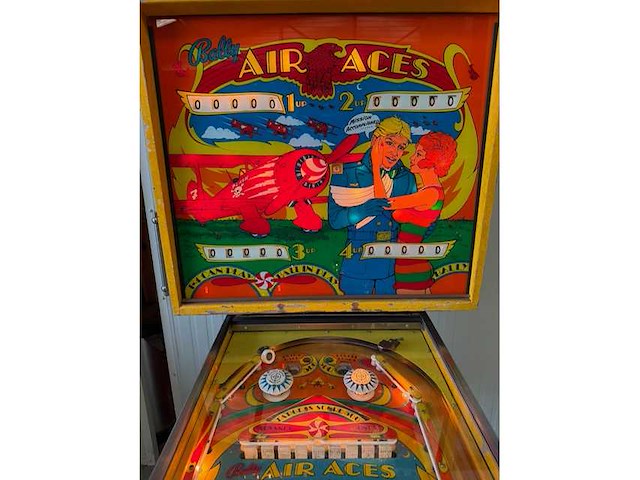 Bally - air aces - flipperkast - afbeelding 1 van  8