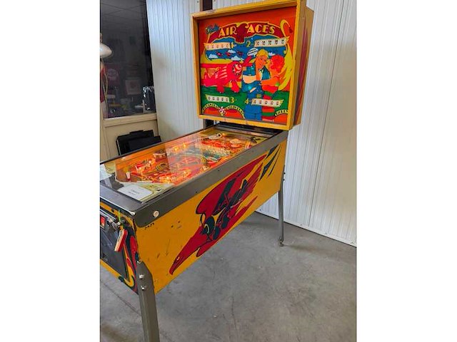 Bally - air aces - flipperkast - afbeelding 5 van  8
