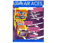 Bally - air aces - flipperkast - afbeelding 7 van  8