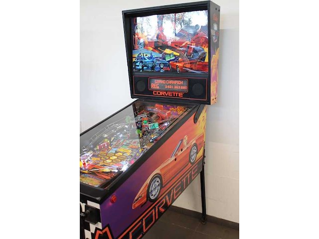 Bally - corvette - flipperkast - afbeelding 11 van  12