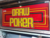 Bally - draw poker - speelautomaat - afbeelding 12 van  12