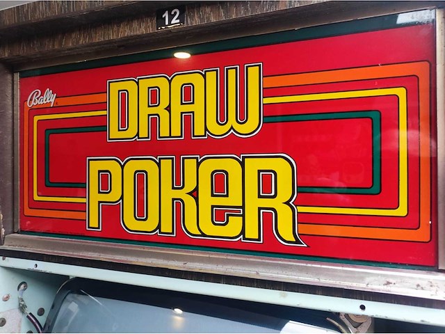 Bally - draw poker - speelautomaat - afbeelding 11 van  11