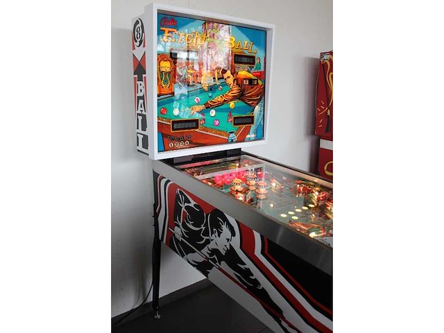 Bally - eight ball - flipperkast - afbeelding 4 van  12