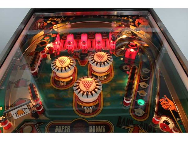 Bally - eight ball - flipperkast - afbeelding 7 van  12