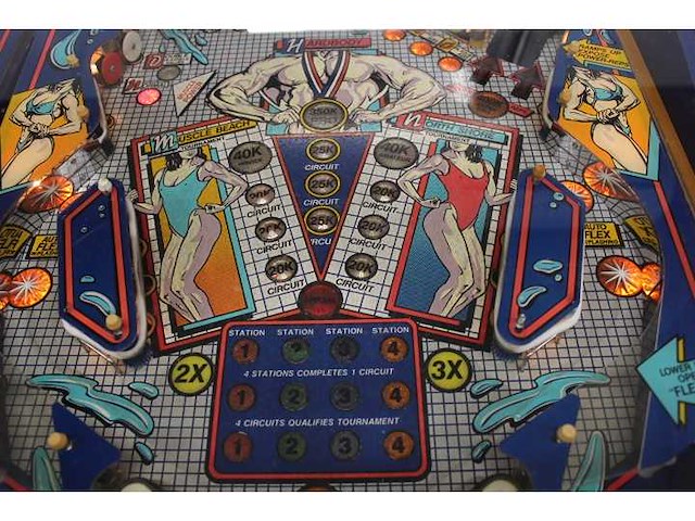 Bally - hard body - flipperkast - afbeelding 6 van  8