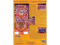 Bally - medusa - flipperkast - afbeelding 6 van  7