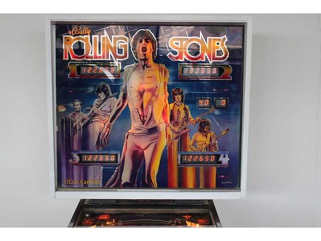 Bally - rolling stones - flipperkast - afbeelding 1 van  8
