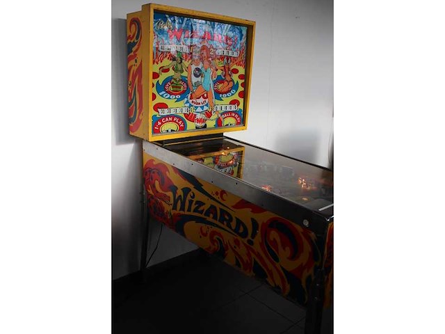 Bally - wizard - flipperkast - afbeelding 4 van  8