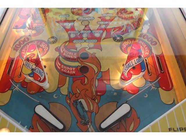 Bally - wizard - flipperkast - afbeelding 7 van  8