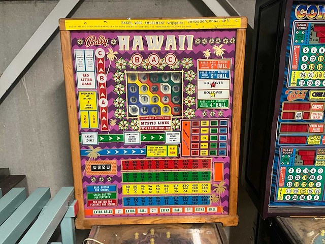 Bally hawaii speelautomaat - afbeelding 2 van  4