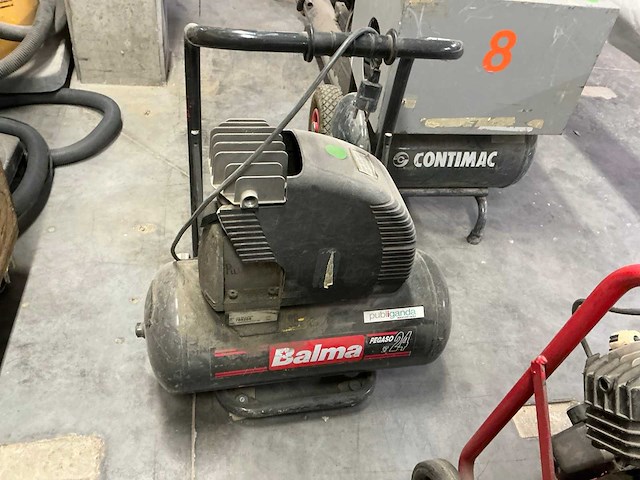 Balma cm 330-8-24wf mobiele compressor - afbeelding 1 van  4