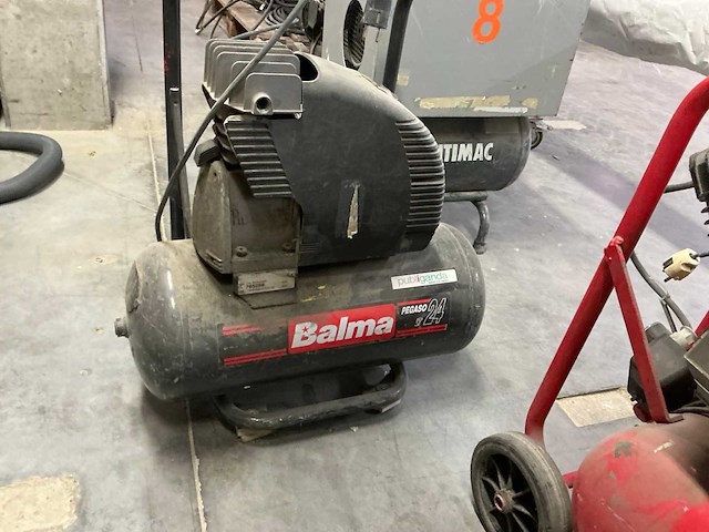 Balma cm 330-8-24wf mobiele compressor - afbeelding 2 van  4