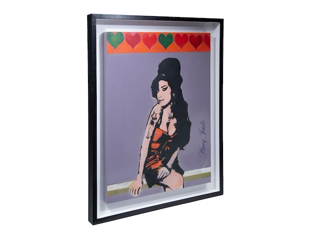 Bambi (ca. 1982) 'amy jade', 2011, stencilled acrylic spray on canvas, 100 x 77 cm. (39.36 x 30.30 in.) - afbeelding 4 van  8