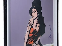 Bambi (ca. 1982) 'amy jade', 2011, stencilled acrylic spray on canvas, 100 x 77 cm. (39.36 x 30.30 in.) - afbeelding 4 van  8