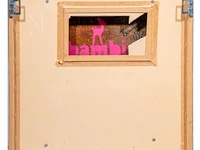 Bambi (ca. 1982), 'top fashion accessory', stencilled acrylic spray on metal 48 x 40 cm. (18.89 x 15 3/4 in.) - afbeelding 3 van  6