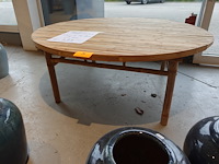 Bamboe salontafel j-line - afbeelding 1 van  4