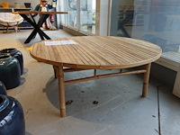Bamboe salontafel j-line - afbeelding 2 van  4