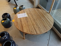 Bamboe salontafel j-line - afbeelding 3 van  4