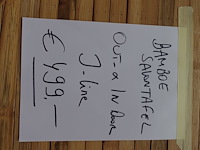 Bamboe salontafel j-line - afbeelding 4 van  4