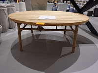 Bamboe salontafel j-line - afbeelding 3 van  4