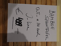 Bamboe salontafel j-line - afbeelding 4 van  4