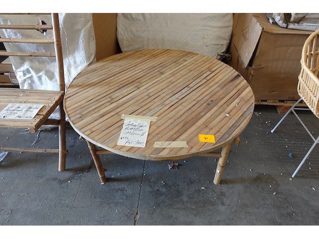 Bamboe salontafel - afbeelding 3 van  4